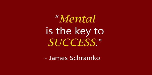James Schramko says mental is the key to success.
